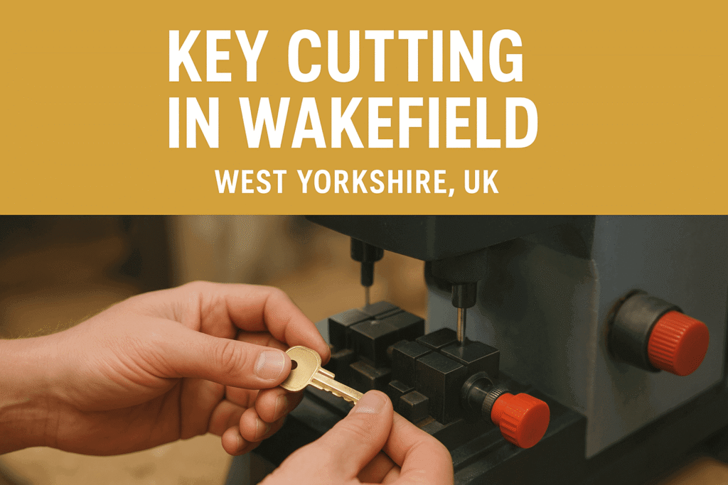 key cutting service in Wakefield, West Yorkshire, UK